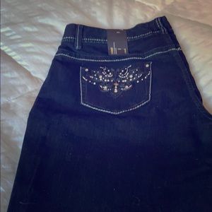 Lane Bryant Black Jeans 16